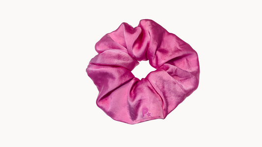 Classic Pailu™ Pink Scrunchie